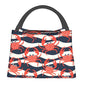 Cute Crab Lunch Bag for Women, Girls, Kids, Reusable Insulated Lunch Box for Work, Office, Picnic, Travel, School, Gifts - color: Cute Crab