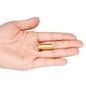 MINI01 Keychain Flashlight mini Keychain Light is Light, Small, and Bright (Mini01-Gold) - color: Mini01-Gold