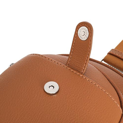 INICAT Anti Theft Crossbody Bags for Women Travel Small Sling Bag Fanny Packs Cross Body Purses Everyday - color: Brown Antitheft, size: Large