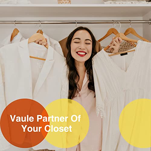 Wooden Hangers 30 Pack,Clothes Hanger for Daily Used,Smooth Finish Wood Hangers with Precisely Cut Notches,Coat Hangers, Heavy Duty Hanger for Shirt Suit Dress (Natural) - color: Natural
