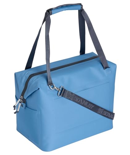 Stanley All Day Julienne Soft Cooler Bag and Lunch Box | Insulated Travel Bag with Zipper | BPA-Free - color: Blue Sky, style: Max