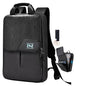 ZINZ Slim & Expandable Laptop Backpack 15.6 16 17 inch Travel Business Backpack Water-Resistant Daypack for Men and Women，Black - color: Black