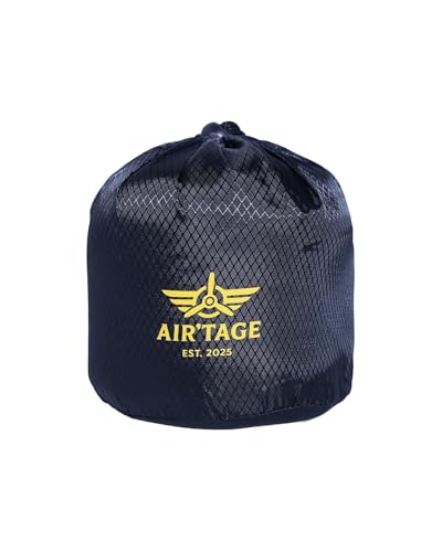 Travel Pillow for Airplane & Long Flights – Memory Foam Neck Support with Chin Support Design, Washable Cover, Eye Mask & Ear Plugs, Compact Carry Bag