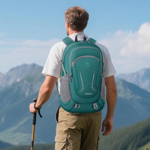 MIYCOO Backpack - Ultra Lightweight Packable Backpack for Travel Camping, Hiking Back Pack Waterproof Foldable Daypack for Men Women Green - color: Green