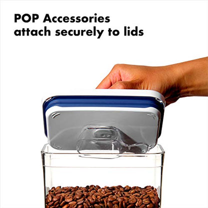 OXO Good Grips 3-PC Small Square Short POP Container Set - size: Container Set