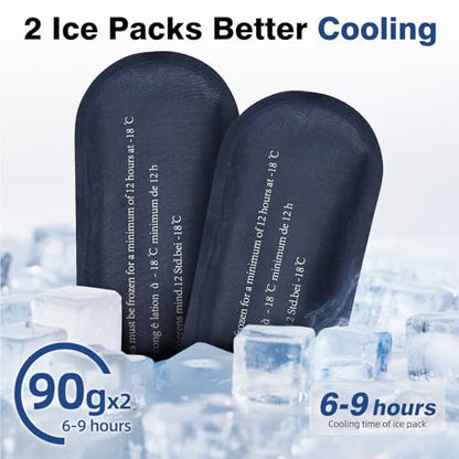 apollo walker Insulin Cooler Travel Case Diabetic Medication with Ice Packs and Insulation Liner insulin cooler travel case tsa approved - color: Gray, size: Small