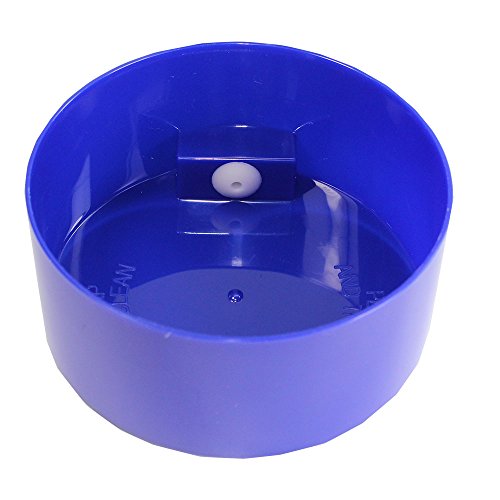 Tightvac - 3oz to 12 Ounce - Patented Airtight Container | Multi-use Vacuum Container Works as Smell Proof Containers for Herbs and Dry Goods. Blue Clear - color: Dark Blue Cap & Clear Body