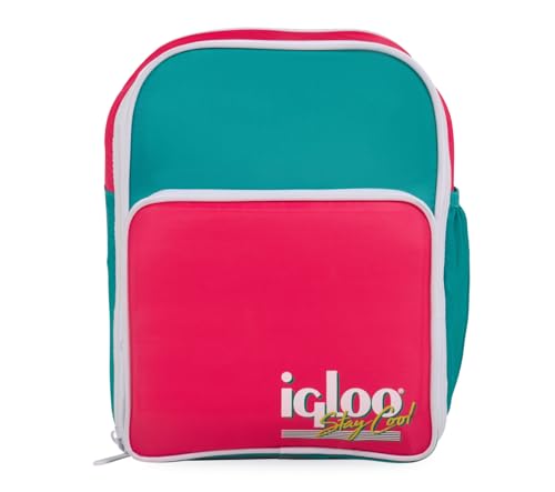 Igloo Jade CONVERTIBLE RETRO BACKPACK - color: 12 Can Jade