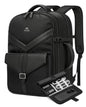 MATEIN CLASSIC Personal Item Backpack with Detachable Tech Organizer | TSA Approved 18x14x8 Underseat Travel Backpack for Frontier, Water Resistant Business Carry on Bag, Airlines, Fits 17" Laptop