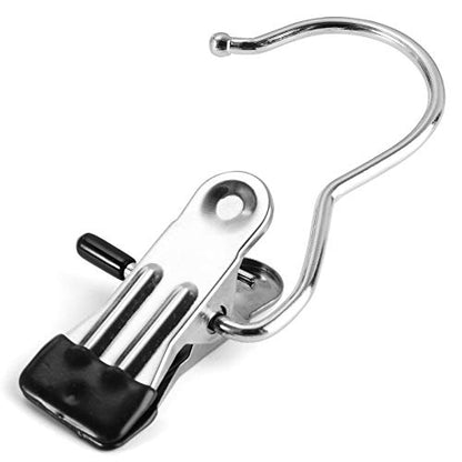 Tosnail 40 Pieces Boot Hanger Clips, Stainless Steel Laundry Hooks, Closet Hanging Clips, Space Saving for Jeans, Hats, Tall Boots, Towels (Pack of 2) - size: 2x4 inches (Pack of 2)