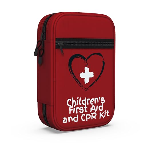 Small, First Aid and CPR Kit for children, toddler, and kids. Large Variety of Bandages to fit your childs injuries. Perfect travel first aid kit, Diaper Bag, Backpack, Car, and More. Quick and Effect - size: Small