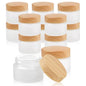 12-Pack White Matte Glass Bottles 1.67oz Cosmetic Containers for Skincare Travel-Friendly Refillable Leak-Proof Design - size: 1.67oz