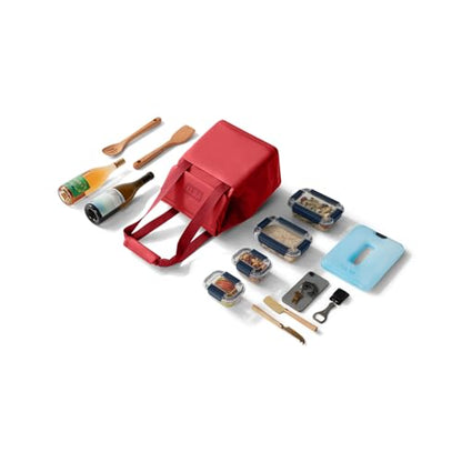 YETI Daytrip 14L Insulated Soft Cooler Tote Bag - color: Rescue Red