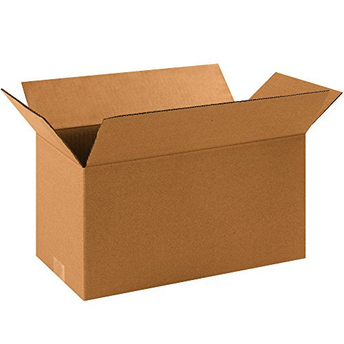 TAPE LOGIC 16 x 8 x 8 Corrugated Cardboard Boxes, Long 16"L x 8"W x 8"H, Pack of 25 | Shipping, Packaging, Moving, Storage Box for Home or Business, Strong Wholesale Bulk Boxes - size: 16" x 8" x 8"