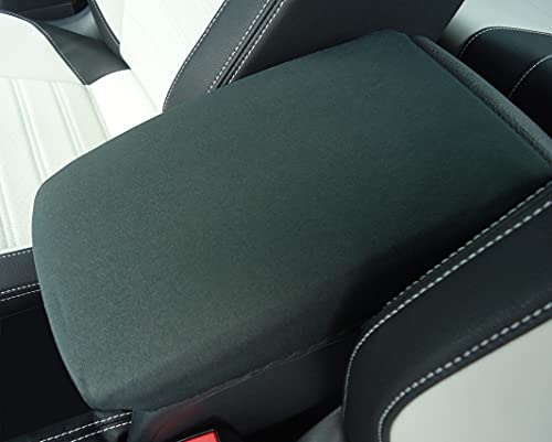 Car Console Covers Plus Neoprene Center Armrest Console Cover for Honda Pilot Models 2009-2015 for Center Console Lid Made in USA Black - color: BLACK