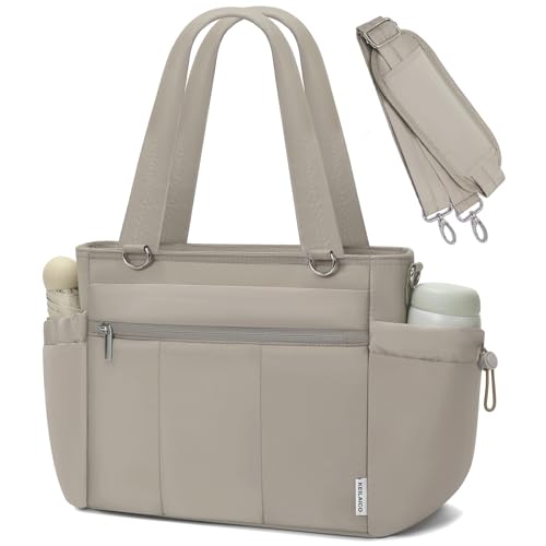 Lunch Box for Women Lunch Bag Tote - Soft Lightweight Large Lunchbox - Insulated Cooler Bag with Adjustable Shoulder Strap for Adult Work Office Camping Outdoor Picnic Travel Beach Shopping 10L Camel - color: 07-Camel, size: Medium