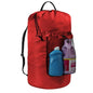 Laundry Bag with Shoulder Straps and Mesh Pocket Laundry Backpack Large Portable Laundry Hamper for College Laundromat Apartment (Red) - color: Red