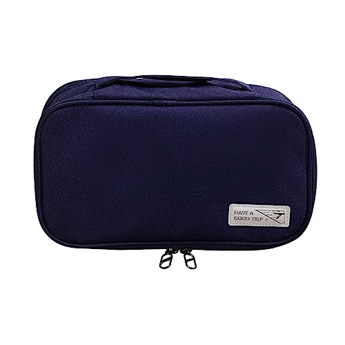 Thereisno Underwear Storage Bag Travel Portable Underwear Storage Bag Bra Socks Storage Pouch Waterproof Travel Organizers Cases Underwear Storage Bag - color: Shangqing