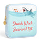 Period Pouch – Compact, Stylish, Discreet Period Bag For School with Waterproof Lining Fits Pads & Tampons, Cute Pad Bag for Teens, Travel, School, Girls Period Kit - color: Blue