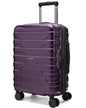 BAGSMART Carry On Luggage 22x14x9 Airline Approved with Spinner Wheels,Lightweight 20 Inch Luggage with TSA Lock,Expandable Hard Shell Carry On Suitcases for Men Women,Purple - color: Purple
