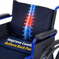 Vive Wheelchair Lumbar Support Cushion for Sling Back Wheel Chairs - Chair Pad for Back Pressure Relief - Memory Foam Backrest - Fits Most Wheelchairs & Transport Chairs - Improves Posture - size: 17"x16"x3