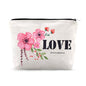 Engagement Wedding Party Makeup Bags Celebrate Bridal Shower Toiletry Bag Friends Bridesmaid Gifts from Bride Marriage Favor Bags Pouch Newlywed Supplies Greeting Bag for Wedding Guest Souvenir Gifts - color: Wedding Favor Makeup Bags