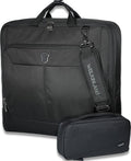 WELKINLAND 3-Suits Garment Bag for Travel with Toiletry Bag, 30L-Large Suit Carry On Garments Bag for Travels, 15-Pockets Suits Holder Travel Bags, Wrinkle-Free Suit and Dress Garment Bag for Travels
