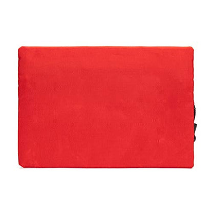 Red Emergency Bag First Aid Bag Small Empty Travel Rescue Bag Pouch First Responder Storage Medicine Pocket Bag for Car Home Office Kitchen (8.3x5.5" 12pcs green print) - style: 8.3x5.5inch 12pcs Green Print