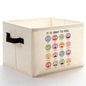 Emotions Chart Mental Health Storage Bins Box with Handles, It Is Okay to Feel Inspirational Foldable Basket Toybox for Kids Room Classroom Therapy Office Home Clothes Toys Books - color: color-05