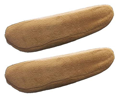 Car Console Covers Plus Pair of Fleece Armrest Covers Designed for Honda Pilot 2016-2022 for Pull Down Armrests Made in USA Tan - color: TAN