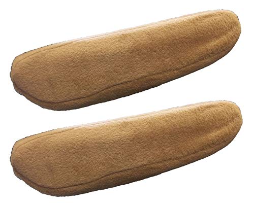 Car Console Covers Plus Pair of Fleece Armrest Covers Designed for Honda Pilot 2016-2022 for Pull Down Armrests Made in USA Tan - color: TAN