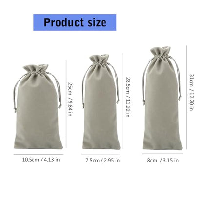 Multiuse Drawstring Bag Scratchproof and Jewelry Storage Pocket for Travel Home Small Item Storage