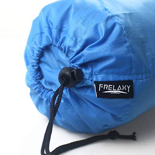 Frelaxy Stuff Sack Set 5-Pack (3L&5L&9L&15L&20L), Ultralight Ditty Bags with Dust Flap for Traveling Hiking Backpacking (Sky Blue&Blue&Navy&Army Green&Black) - color: Sky Blue&Blue&Navy&Army Green&Black