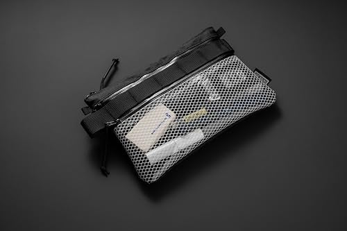 TACTICAL_GEEK EDC Modular Carry Pouch, Waterproof Nylon Organization, Multifunctional Utility Carry Pouch, Semi-Transparent Mesh Pouch for Storing Tools, Daily Necessities - size: Storage A16