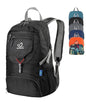 WATERFLY Small Lightweight Packable Backpack: 20l Ultra Light Foldable Travel Hiking Camping Daypack Day Pack for Man Woman - color: Black