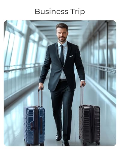 BAGSMART Carry On Luggage 22x14x9 Airline Approved with Spinner Wheels,Lightweight 20 Inch Luggage with TSA Lock,Expandable Hard Shell Carry On Suitcases for Men Women,Teal Blue - color: Teal Blue