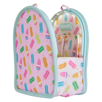 Loungefly Popsicle Light-Up Mini Backpack Insert Organizer - size: 9 inches