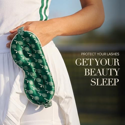 slip Pure Silk Contour Sleep Mask: Protect Your Delicate Lashes with Our Innovative, Lash-Friendly Design. Beauty Sleep with Slipsilk™ Comfort, 1 Contour Mask, Sleep & Leisure Club - color: Leisure Club