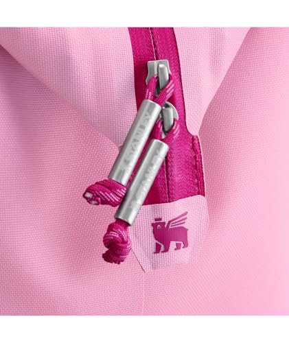 Stanley All Day Madeleine Backpack Soft Cooler 20 Can Cooler with Handle and Shoulder Straps Insulated Travel Bag with Zipper BPA-Free - color: Peony, style: Midi