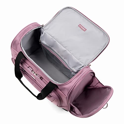 Travelpro Maxlite 5 Softside Lightweight Underseat Carry-On Travel Tote, Overnight Weekender Bag - color: Tote Orchid