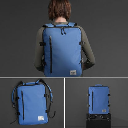 Small Carry-on Backpack Flight Approved Lightweight Casual Laptop Backpack MacBook Pro 16 Travel Gym Sport Daypack, Light Blue - color: Light Blue