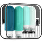 Mrsdry 16 Pack Travel Bottles for Toiletries, Oversize 6oz Silicone Travel Containers, Leak Proof Refillable Liquid Shampoo And Conditioner Travel Essentials - color: Mint