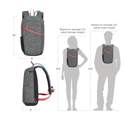 Travelon Anti-Theft Greenlander 9L Backpack - color: Diamond Ash