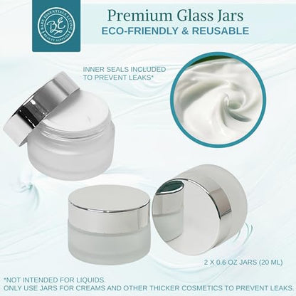 14 Pcs Glass Travel Skincare Containers Set-TSA Approved Toiletry Bag & Glass Travel Bottles for Toiletries Pump, Spray & Dropper Bottles Travel Size for Foundation, Serum Moisturizer Oil & Cream