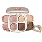 Neutral Pink Brown Eyeshadow Palette, Soft Glam Eye Shadow with Matte Rose, Champagne Shimmer & Cocoa Brown, Blendable Natural Daily Makeup, Long Lasting Lightweight Eye Makeup, Sombra de Ojos 02 - color: A02