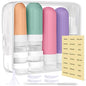 Landisun Travel Bottles for Toiletries 18Pack Travel Size Containers Toiletry Travel-Containers TSA Approved Leak Proof (Green) - color: Green