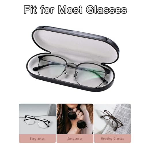 FEIQIAO Hard Shell Glasses Case, Men's And Women's Portable Travel Eyeglass Case - color: A-green