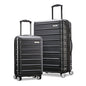 Samsonite Omni 2 Hardside 2 Piece Set - Includes Global Carry-On & Medium Checked Suitcases - 360° Dual Spinner Wheels - Integrated TSA Lock & Expansion - Amazon Exclusive - Midnight Black - color: Midnight Black, size: 2-Piece Set (Carry-on/Medium)