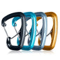 Heavy Duty Carabiner Clip Hook 8KN (1763 lbs), 2 PCS Ultra-Light Aluminum Caribeaners with Double Door D Ring Shape, for Hammock, Camping, Hiking, Backpacking, Dog Leash, Keychain Clip - style: 2#Rainbow-4pc