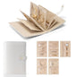 VLANDO Travel Jewelry Case,Jewelry Organizers and Storage Jewelry Book Ring Binder with Clear Zipper Velvet Jewelry Pouches Bags for Rings,Necklace,Earrings-White - color: 07.White-Crocodile